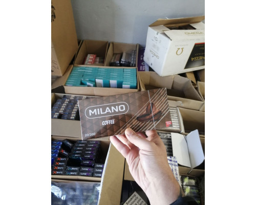 Сигареты "Milano Coffee Superslims" Сигареты "Milano Coffee Superslims"