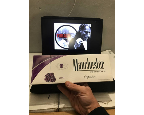 Сигареты "Manchester SS виноград" Сигареты "Manchester SS виноград"