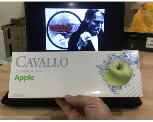 Сигареты "Cavallo Apple Superslims" Сигареты "Cavallo Apple Superslims"