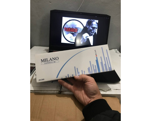 Сигареты "Milano Blue Superslim" Сигареты "Milano Blue Superslim"