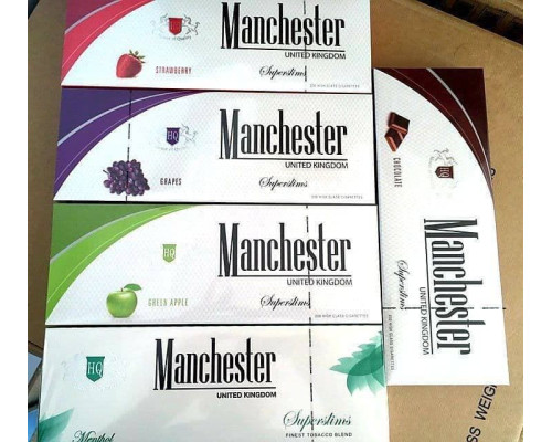 Сигареты "Manchester SS абрикос" Сигареты "Manchester SS абрикос"