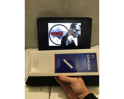 Сигареты "Omega Aqua Blue Superslim" Сигареты "Omega Aqua Blue Superslim"