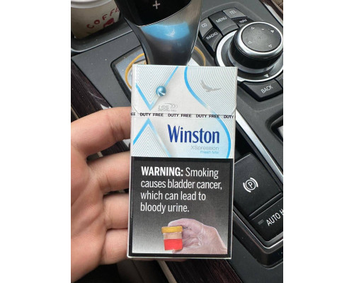 Сигареты "Winston SS fresh mix кнопка" Сигареты "Winston SS fresh mix кнопка"