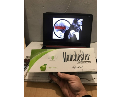 Сигареты "Manchester SS яблоко" Сигареты "Manchester SS яблоко"