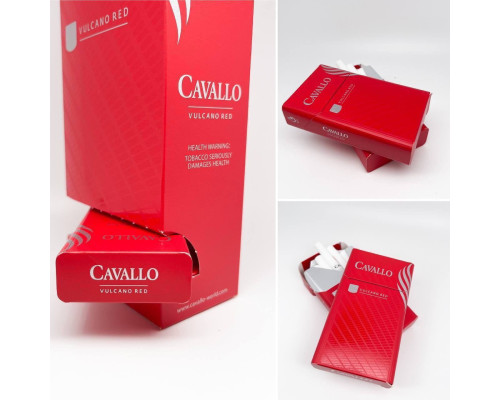 Сигареты "Cavallo QS Vulcano Red" Сигареты "Cavallo QS Vulcano Red"