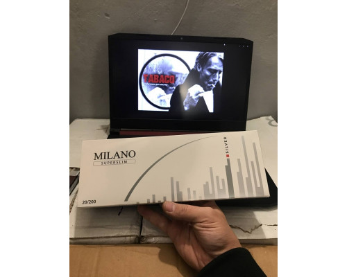 Сигареты "Milano Silver Superslim" Сигареты "Milano Silver Superslim"