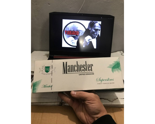 Сигареты "Manchester SS ментол" Сигареты "Manchester SS ментол"