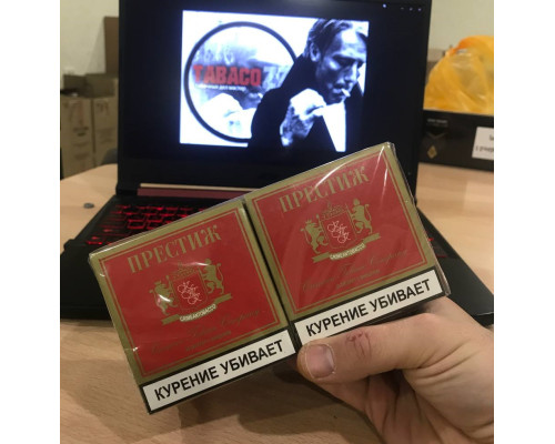Сигареты "Престиж Крым красный" Сигареты "Престиж Крым красный"