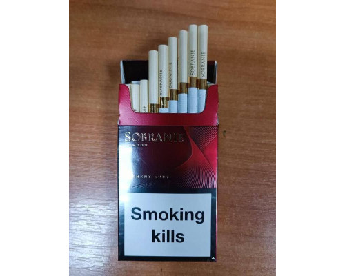 Сигареты "Sobranie Superslim Cherry" Сигареты "Sobranie Superslim Cherry"