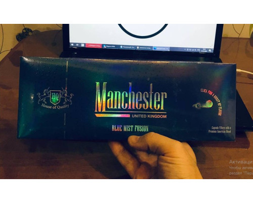 Сигареты "Manchester SS Черника кнопка" Сигареты "Manchester SS Черника кнопка"